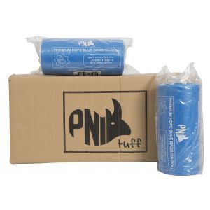 82L All Purpose Premium Blue Garbage Bag - Ctn 500/Rolls 50