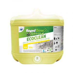 RapidClean Ecoclean Heavy Duty Sanitiser - 15L