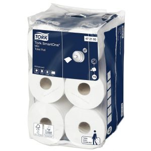 Tork T9 Smartone Mini Toilet Roll 2ply - Ctn 12