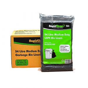 54L Medium Duty Bin Liner - Ctn 250