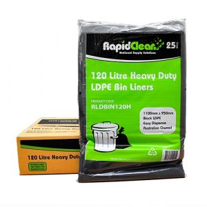 120L Garbage Bin Liners  - Ctn 100