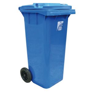 Edco Heavy Duty Wheelie Bin New - 120L Blue