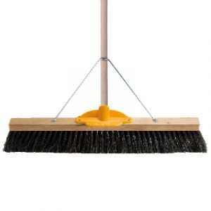 Oates Timber Backed Platform Broom Complete - 600mm