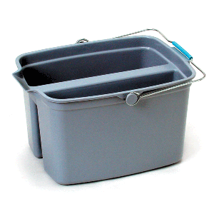 Oates Dual Compartment Plastic Pail