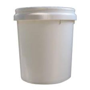 Round Plastic Pail - 2.2L