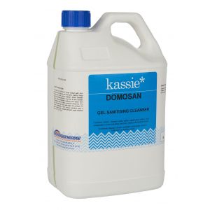 Kassie Domosan Gel Sanitising Cleanser - 5L