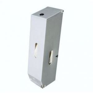 Strong Plastic Lockable Triple Toilet Roll Dispenser 