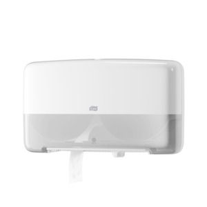 Tork Twin Mini Jumbo Toilet Roll Dispenser