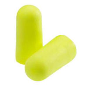 EARsoft Yellow Neons Disposable Earplugs Uncorded 33dB - Large - Box 200