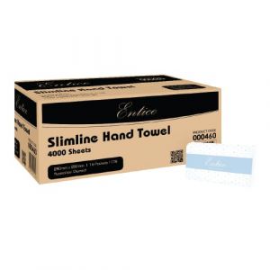 ENTICE SLIMLINE Interleave Hand Towel - 4000 