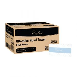 ENTICE Ultraslim Interleave Hand Towel - 2400 