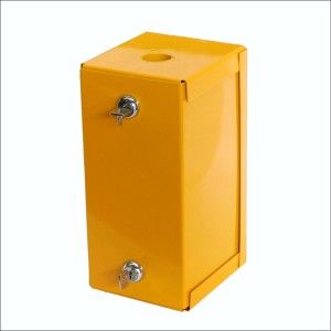 Sharps Container Outer  1.4L  Lockable Steel