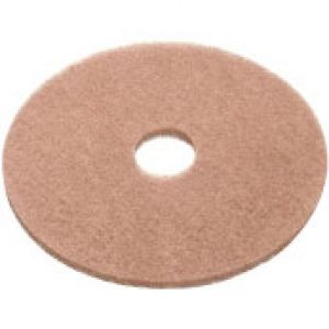 Floormaster Tan Low Speed Drying / Polishing Floor Pad - 40cm 