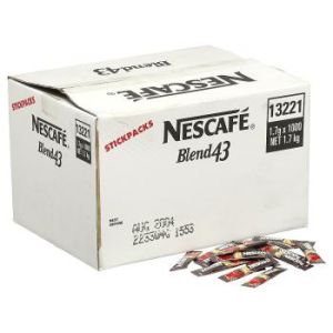 Nescafe' Blend 43 Coffee Sachets - Ctn 1000
