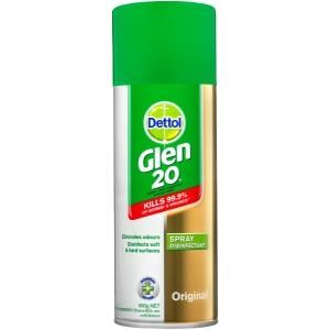 Glen 20 Air Freshener Disenfectant Spray Aerosol - 300g