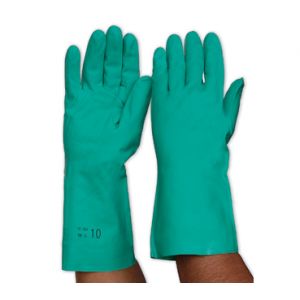Nitrile Chemical Resistant Gloves 33cm - Medium