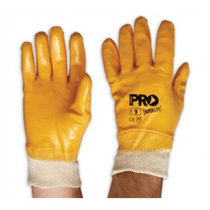 SuperLite Orange Fully Dipped Nitrile Glove