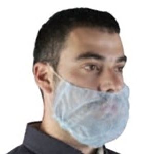 Beard Cover Blue 2 Loop - Ctn 500