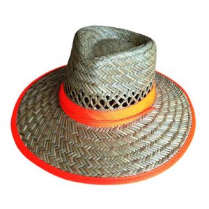 Pro Choice Straw Hat with Wide Brim - Large