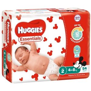 HUGGIES INFANT 216 packet size 2