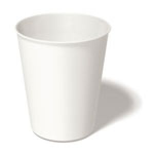Disposable Paper Cup White 8oz - Ctn 1000