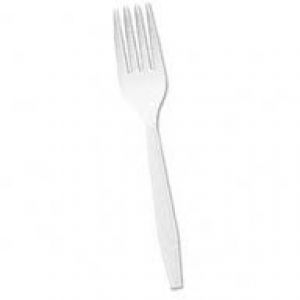 Disposable Plastic Fork - Ctn 1000