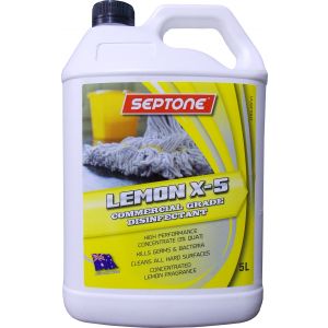 Septone Lemon X-5  Disinfectant - 5L