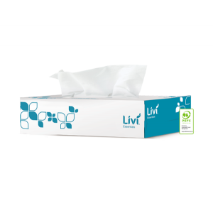 Livi Facial Tissues - Dispenser Box 100