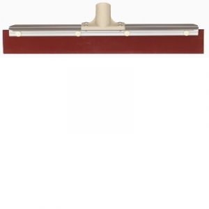 Floor Squeegee - Aluminium, Red Rubber - 450mm