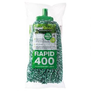 RapidClean Commercial Mop Head - 400gm Green