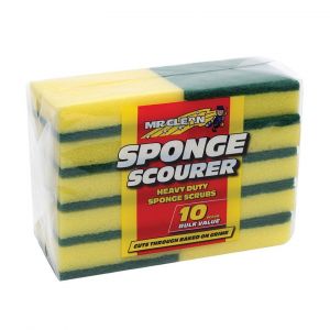 Mr Clean Sponge Scourer Pk10