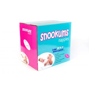Snookums Nappies Large - Ctn 100