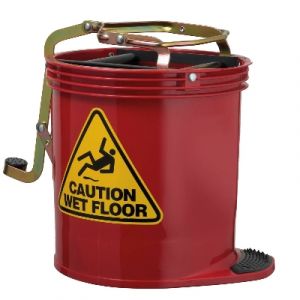 Oates Cleaners Mop Bucket - Red