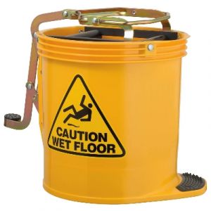 Oates Cleaners Mop Bucket - Yellow