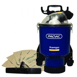 PacVac Super Pro 700 Commercial Backpack Vacuum Cleaner