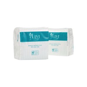 Livi Essentials Interleaf Toilet Tissue 2ply 200 Sheets -Ctn 36