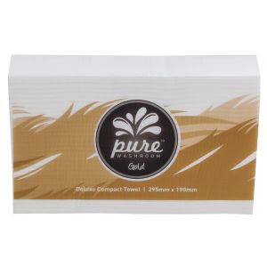 Pure Gold Slimline Hand Towel   235mm x 230mm - Ctn 3200 
