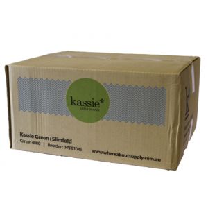 Kassie Green Slimfold Hand towel