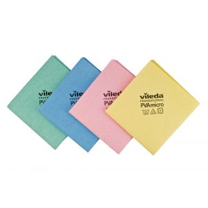 Vileda PVA Microfibre Cloths PK5