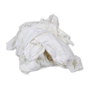 White Toweling Cleaning Rags 10kg