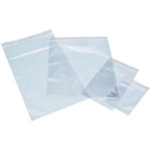 Resealable Plastic Bag - 125mm x 75mm (5"x 3") - Ctn 1000