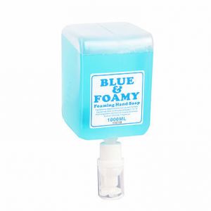 Blue and foamy 1L Soap