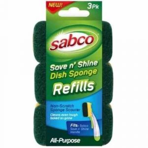 Save n’ Shine Dish Sponge Refill pack 3