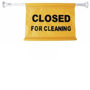 Closed for Cleaning Sign