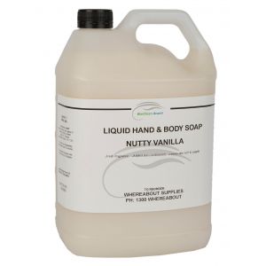 Nutty Vanilla Liquid Hand & Body Soap - 5L
