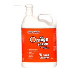 Orange Scrub Hand Cleaner with Grit 5L 