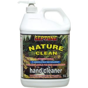 Nature Clean Hand Cleaner 5L Pump 