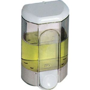 Liquid Soap Dispenser - 1.1L Clear Plastic