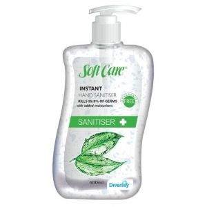 Softcare Instant Hand Sanitiser 500ml Pump
