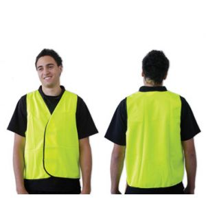 Pro Choice Fluoro Yellow Safety Vest Day Use - Small **DISCONTINUED ITEM IN THIS SIZE CLEARANCE WHILE STOCK LASTS